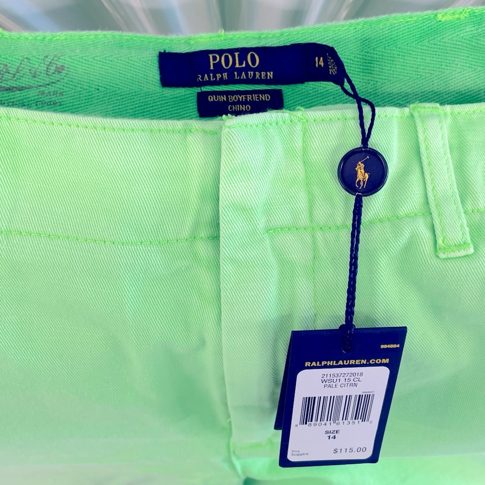 Polo Ralph Lauren-Quin Chino Pants-Sz 14 NWT
